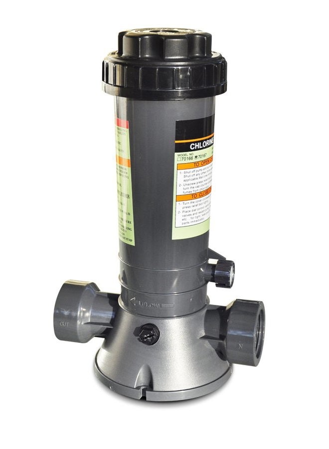 Hydro Tools 87501 Economy In-Line Above-Ground Pool Automatic Chlorine Feeder