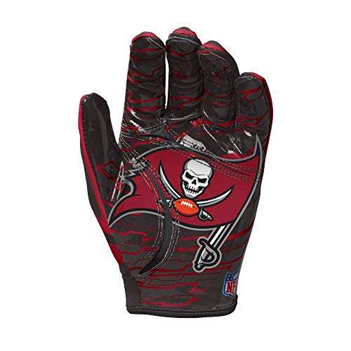Wilson NFL Stretch Fit Football Gloves - Youth, Tampa Bay Buccaneers - Image 3