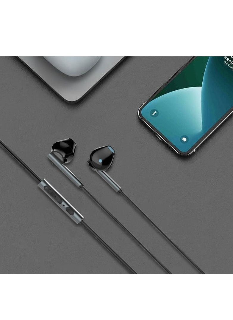 Levore In-ear Headphone Type C Headphones Wired Earphones with Microphone USB-C Earphones Earbuds Sound Noise Isolating Compatible with New iPad mini 6, iPad Pro, Galaxy S20 S20+ S20 Ultra,iPad Air 5