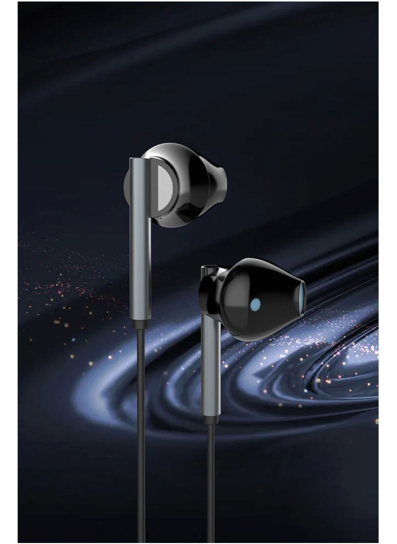 Levore In-ear Headphone Type C Headphones Wired Earphones with Microphone USB-C Earphones Earbuds Sound Noise Isolating Compatible with New iPad mini 6, iPad Pro, Galaxy S20 S20+ S20 Ultra,iPad Air 5
