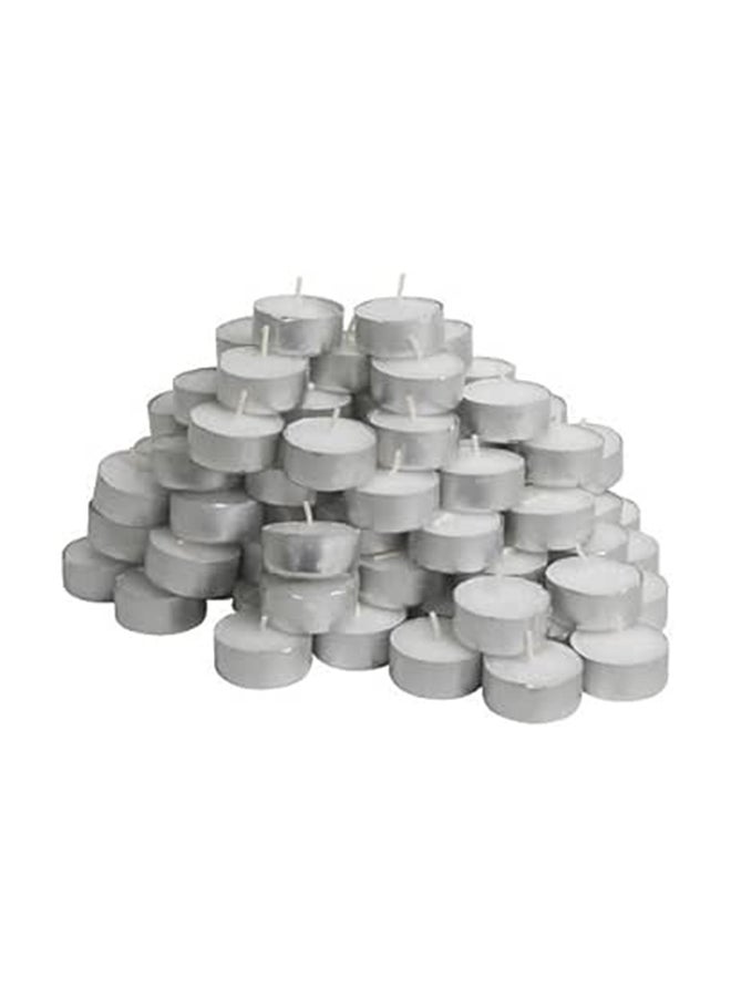 Ikea 500.979.95 Glimma Unscented Tealights  100-Pack