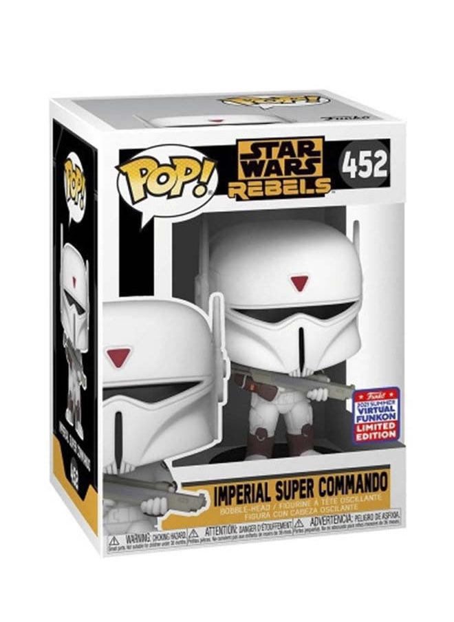 Funko - Pop! Movies: Star Wars- Rebels- Imperial Super Commando WH SDCC'21 - Image 1