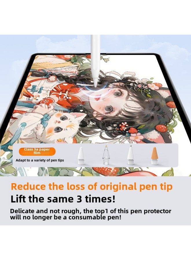 Suitable For 3A Type Paper Film Ipad Type Paper Film Soft Light Film Anti-reflective Pro Flat Plate 3a Type Paper Film 9 Generation High 10.2-Color:Three-piece Set  Ag Anti-reflective And Anti-glare♥Ar High Definition And High Transparency♥-Size:Ipad Pro 2020 Version Full Screen( 11inch )  - Image 3