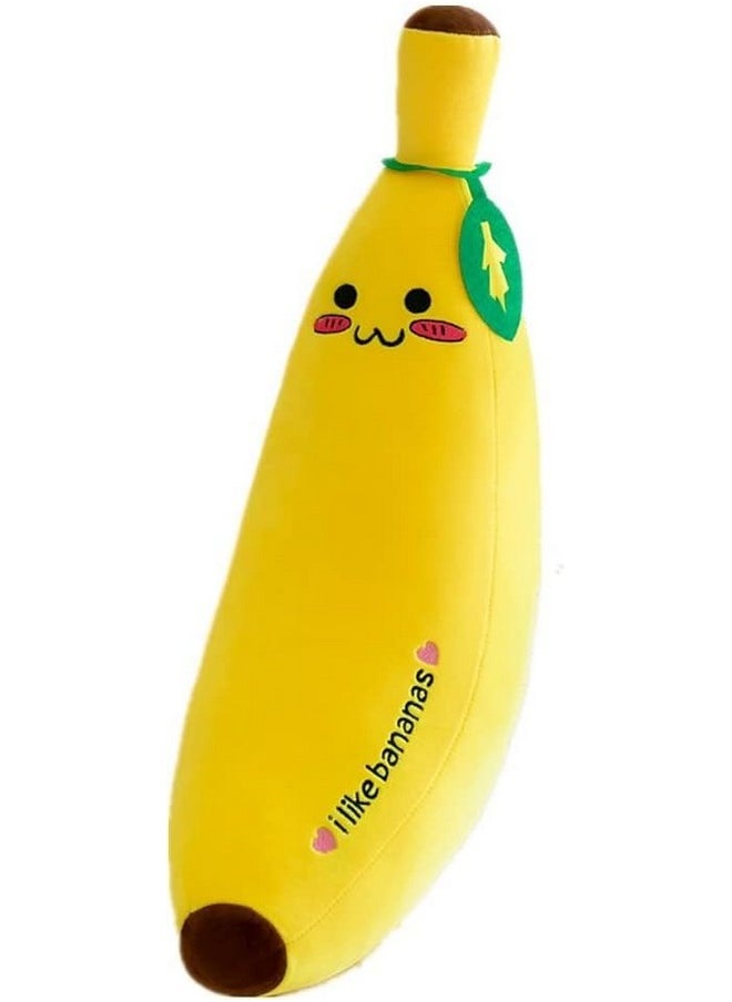 Lavanya Enterprises Banana Pillow with Plush Filling Banana Pillow for Kids Toys and Stuffed Animals for Kids and Adults That are Perfect for Birthday Celebrations. (Yellow)  - Image 1
