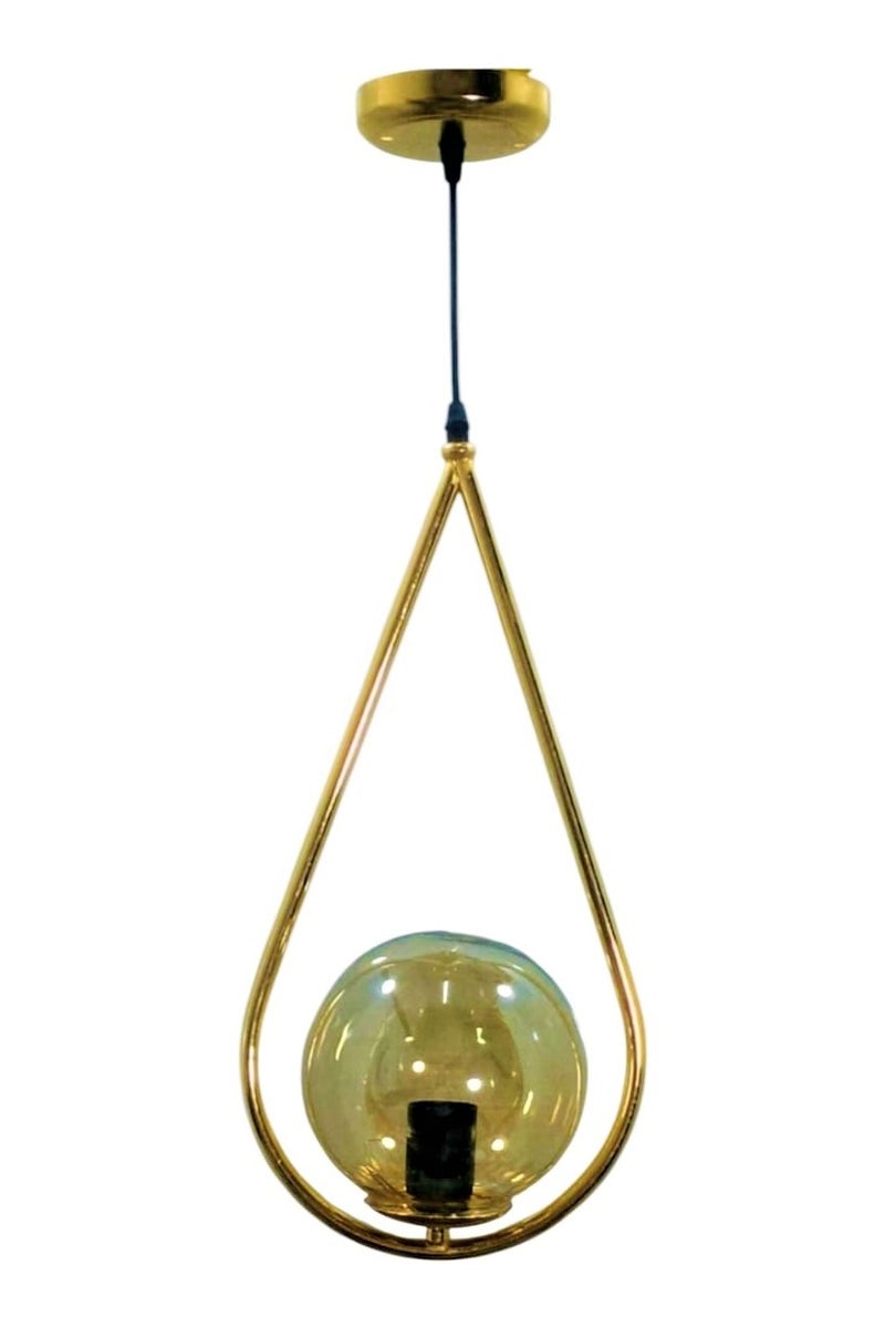ceiling light pendant- gold - Image 1