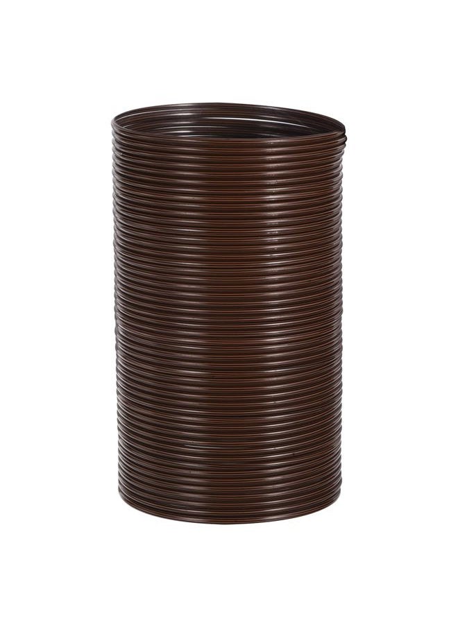 PATIKIL - Wicker Repair Kit, Round Synthetic Fix Kit Vinyl Plastic Rattan Replacement for Garden Furniture Rattan Chair Sofa Couch Basket 0.55 LB, Black Brown - Image 1