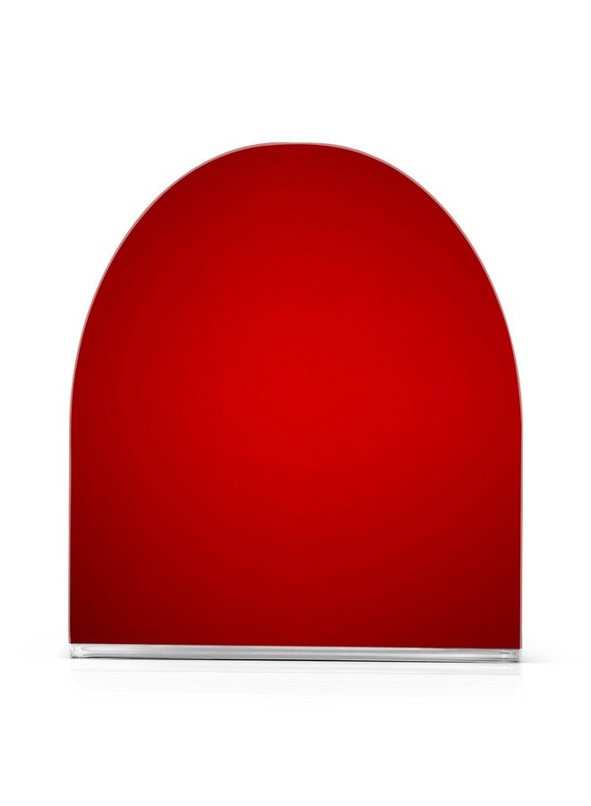 WELLDAY Napkin Holder, Plain Red Solid Color Napkin Holder for Table Standing Napkin Holders for Table, Kitchen & Dining Room Decor - Image 1