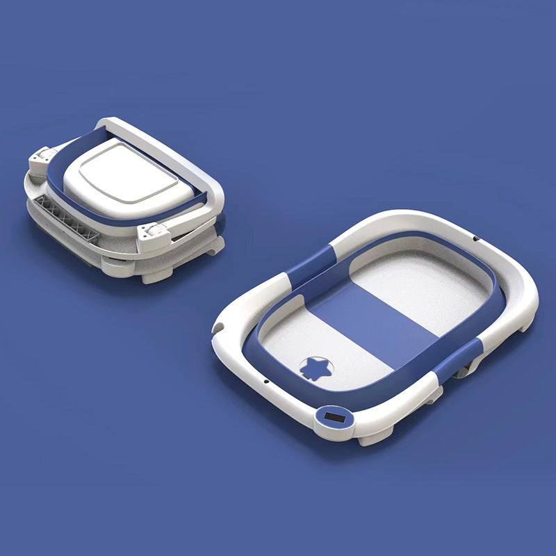 Household Baby Bath Tub Large Folding Baby Bath Tub Can Sit And Lie Warm Newborn Baby Bath Tub Bath Bucket - Image 4