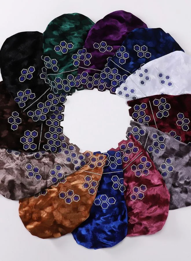 Take Two Black Embellished Hijab