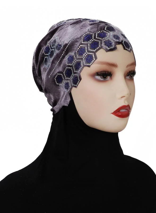 Take Two Black Embellished Hijab