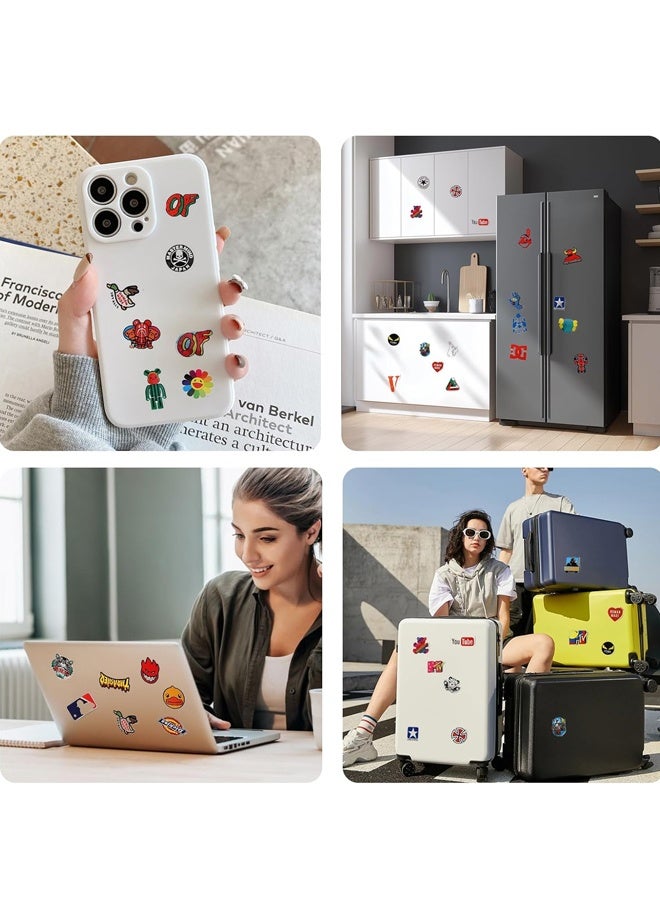 100PCS Skateboard Stickers Pack For Waterproof Skate Stickers for Water Bottle Laptop Luggage Motorcycle, Skateboarding Stickers Decals for Teens Boys Adults - Image 4