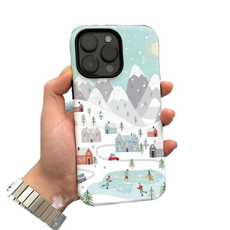 غطاء واقي | مقاوم للصدمات لـ iPhone 17 / 17 Air / 17 Pro / 17 Pro Max | Frosted | Film | مقاوم للصدمات | حماية من السقوط - Image 5