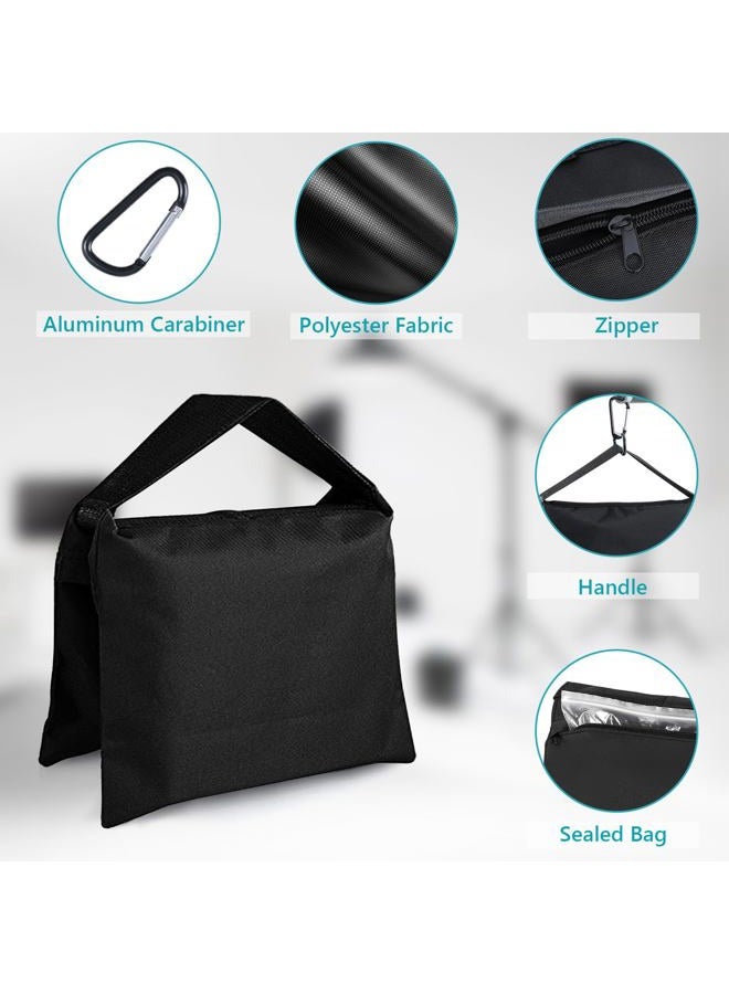 AbcCanopy Industrial Grade 4PCS Weights Bag for Photo Video Studio Stand,Gazebo,Backyard,Outdoor Patio,Sports,Hammock,Bonus Clips - Image 3