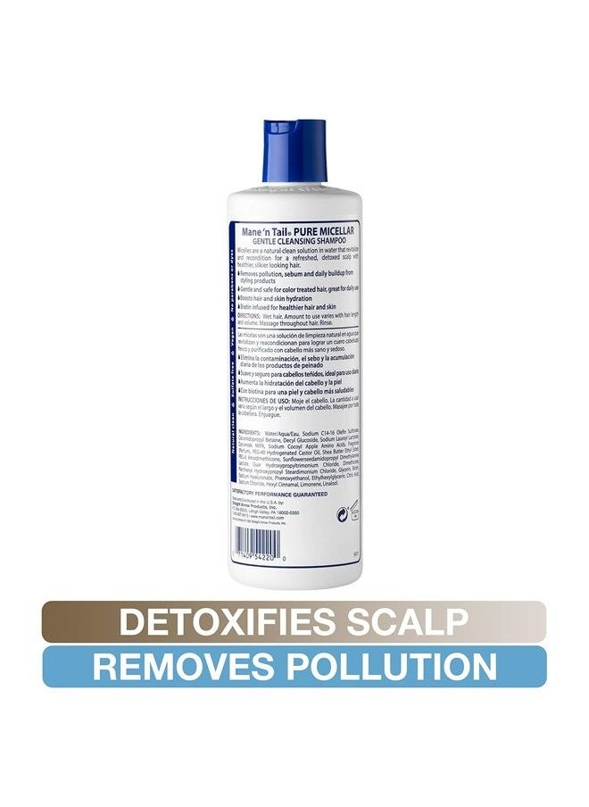 Mane 'n Tail Micellar Sulfate Free Shampoo, Clear, 11.2 Ounce  - Image 4