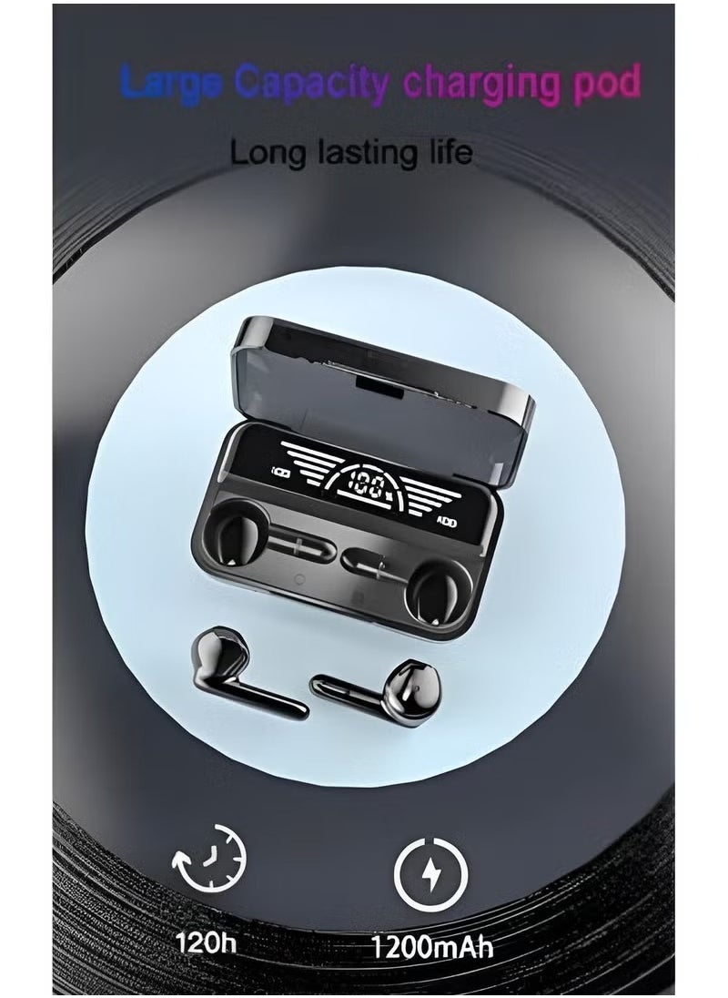 Generic - M29 PRO Wireless Earbuds with Touch Control and Dual LED Charging Display 140H Playtime with Noise Cancellation Gaming TWS, Bluetooth Earbuds - Image 1