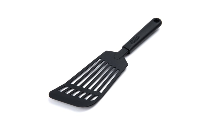 Fox Run Nylon 12-Inch Slotted Turner  Black - Image 1