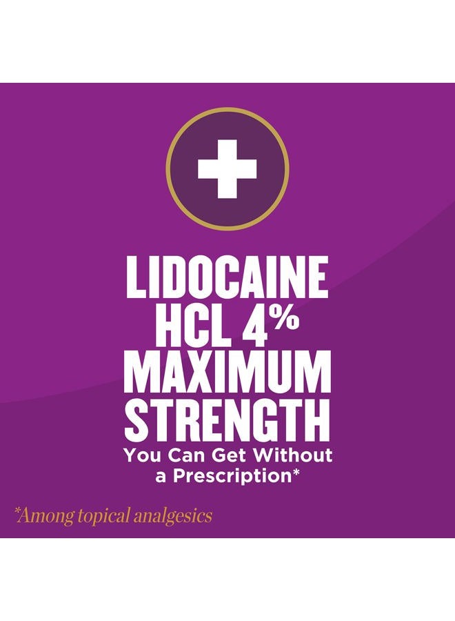 Gold Bond Medicated Maximum Strength Pain & Itch Relief Cream, 1.75 oz., with Lidocaine - Image 4