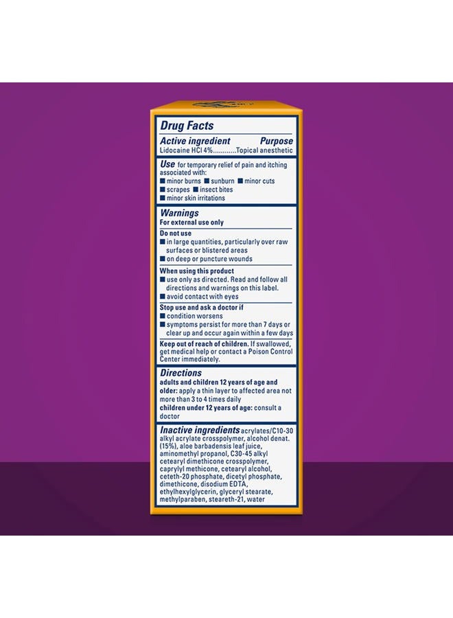 Gold Bond Medicated Maximum Strength Pain & Itch Relief Cream, 1.75 oz., with Lidocaine - Image 2