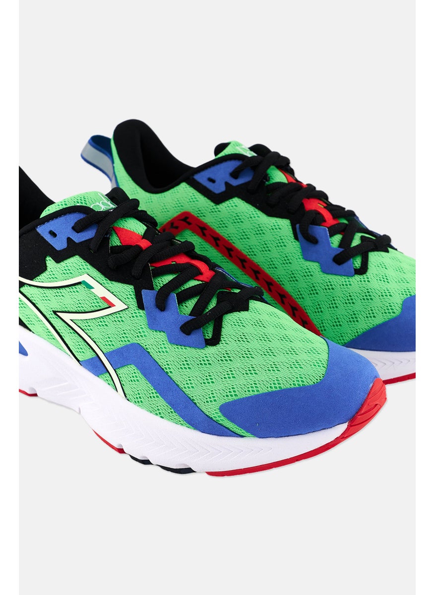 DIADORA - Men Lace Up Training Shoes, Green Combo - Image 1