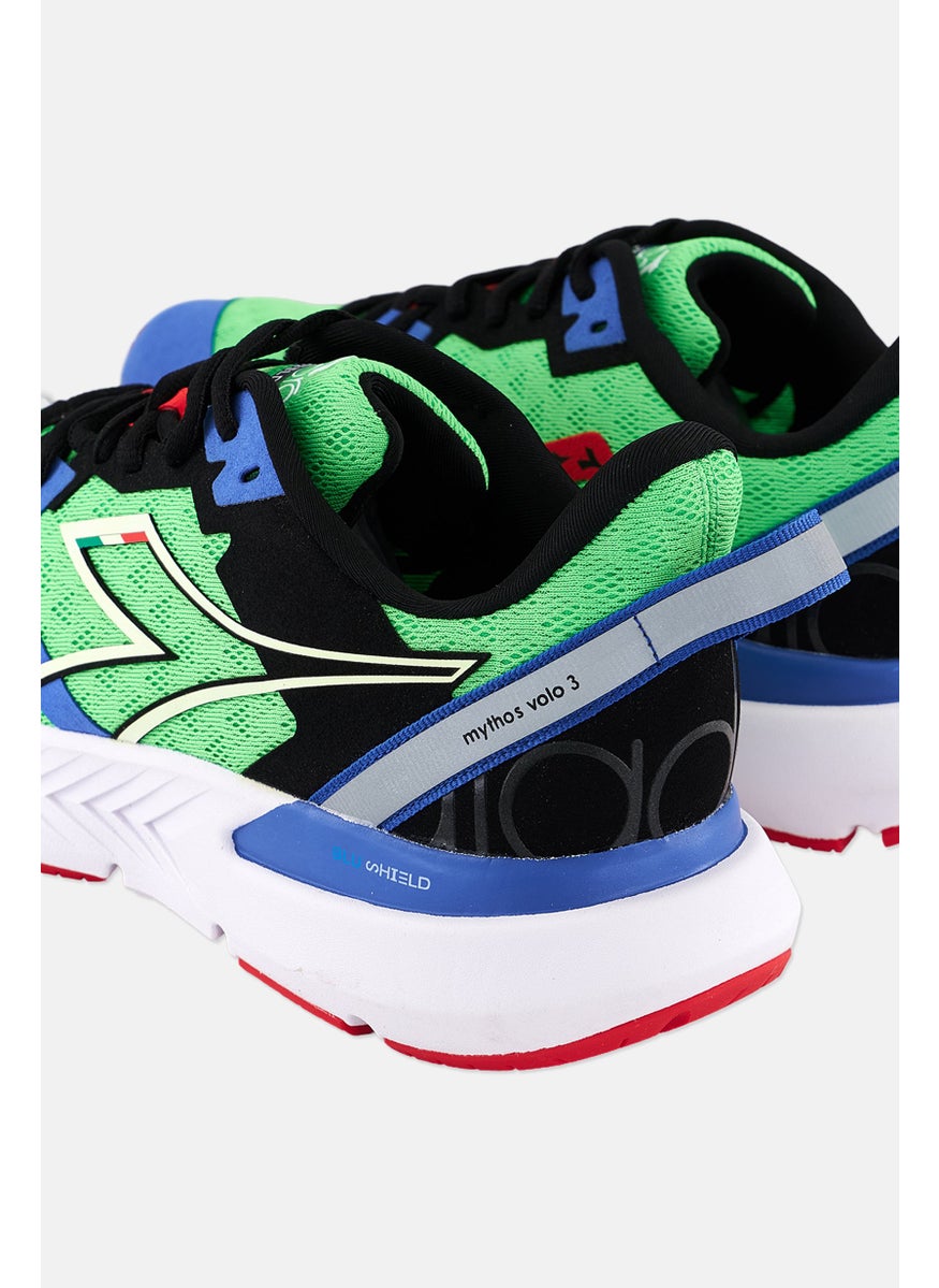 DIADORA - Men Lace Up Training Shoes, Green Combo - Image 1
