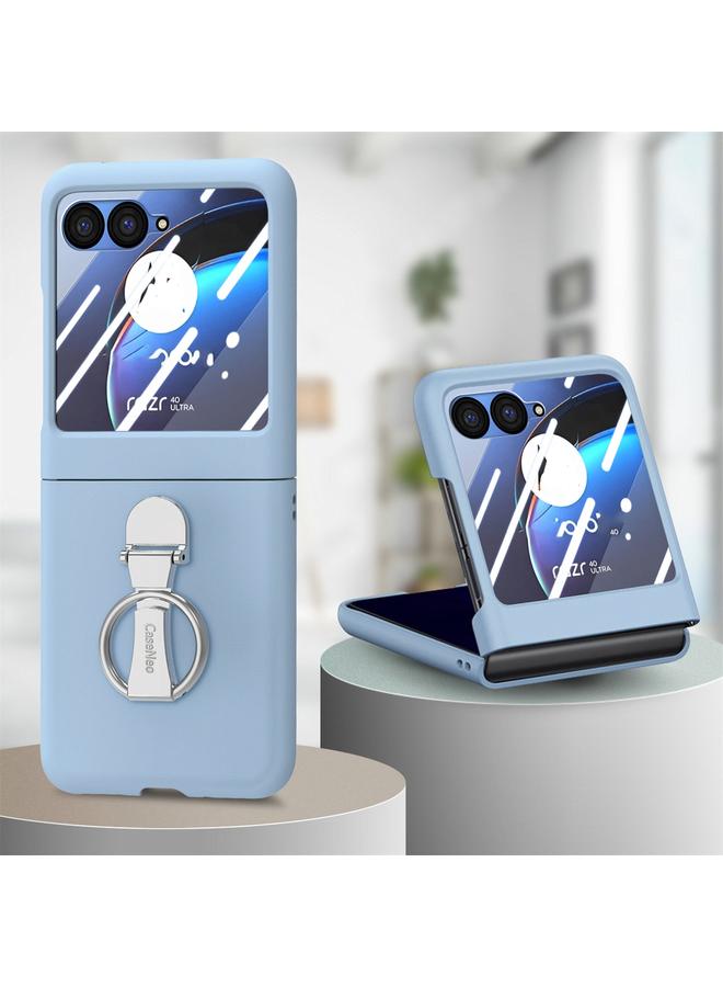 إيروريكس جراب لهاتف موتورولا زارا 40 فائق الحساسية مع حلقة مدمجة - Image 1