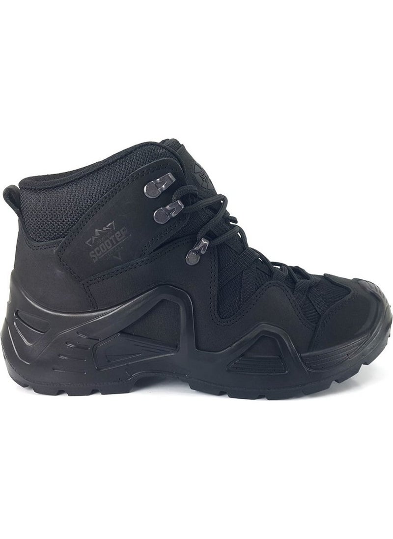 Scooter  1492 22KB Waterproof Casual Men's Boots-Black Nubuck  - Image 1