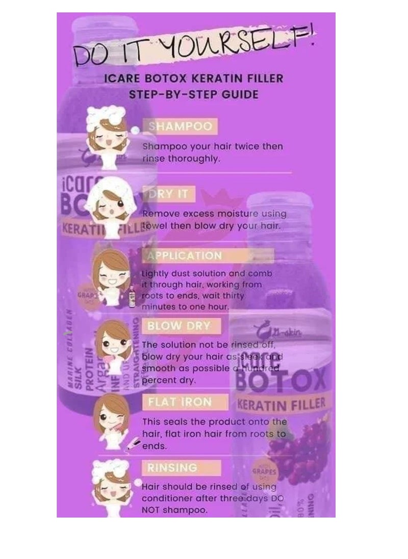 iCare ICARE BOTOX KERATIN FILLER100ML  - Image 2