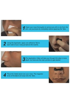 Joyeworld Magnetic Nasal Strips, 60 Magnetic Nasal Strips, Nasal Magnets, Inhalation Breathing Nasal Magnets, Stop Snoring Magnetic Nasal Clips for Home, Travel, Hotel, Business, Men and Women, White  - Image 5
