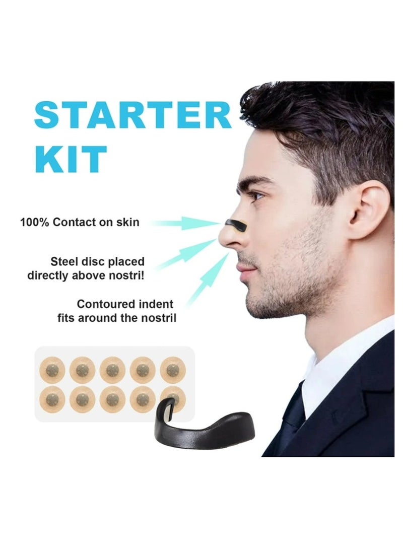 Magnetic Nasal Strips, 60 Magnetic Nasal Strips, Nasal Magnets, Inhalation Breathing Nasal Magnets, Stop Snoring Magnetic Nasal Clips for Home, Travel, Hotel, Business, Men and Women, White - pzsku/Z0562F294FBA2BE30A9CAZ/45/_/1736589233/f24c2200-6273-476d-87c7-bd9ec3423827