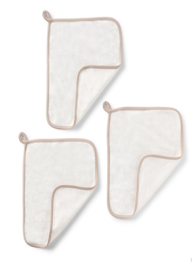 Cugo Baby Wash Cloth for New Born Washable, Reusable, Absorbent, Extra Soft Face Towels/Washcloth for Babies, Pack of 3 Pcs, (Arctic Dreams) - Image 5