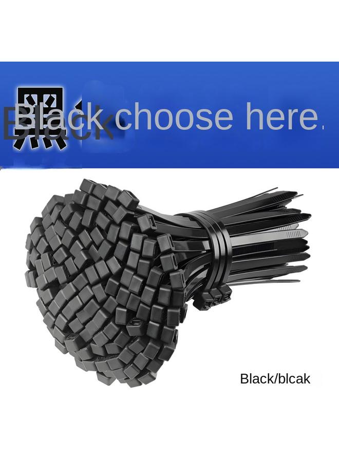 Bluejw Factory Wholesale Nylon Cable Ties Sold By Kilogram Self-locking Plastic Environmental Protection Straps Thickened Wear-resistant Packing Straps - Image 1