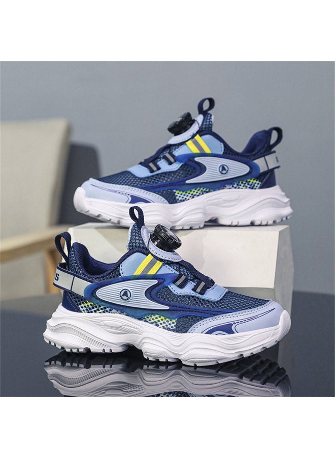 abckids Comfortable And Breathable Running Shoes】children's Autumn Sports Shoes, Casual Lightweight Kids' Shoes, Versatile Mesh Shoes For Middle School Students - Image 3