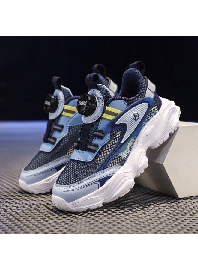 abckids Comfortable And Breathable Running Shoes】children's Autumn Sports Shoes, Casual Lightweight Kids' Shoes, Versatile Mesh Shoes For Middle School Students - Image 2
