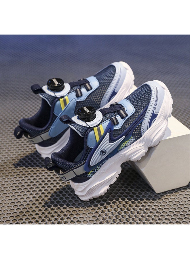 abckids Comfortable And Breathable Running Shoes】children's Autumn Sports Shoes, Casual Lightweight Kids' Shoes, Versatile Mesh Shoes For Middle School Students - Image 5