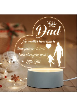 Father's Day Gifts from Daughter Son Personalized Engraved Acrylic Night Light Birthday Gifts, Father Daughter Gifts - pzsku/Z0563379C377E50A6D3D9Z/45/_/1711179547/c0d96c17-3fd0-4a0f-91a4-cc756d05172f