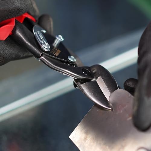 Midwest Snips MIDWEST Special Hardness Aviation Snip - Left Cut Offset Stainless Steel Cutting Shears, Made in the USA - MWT-SS6510L - Image 4