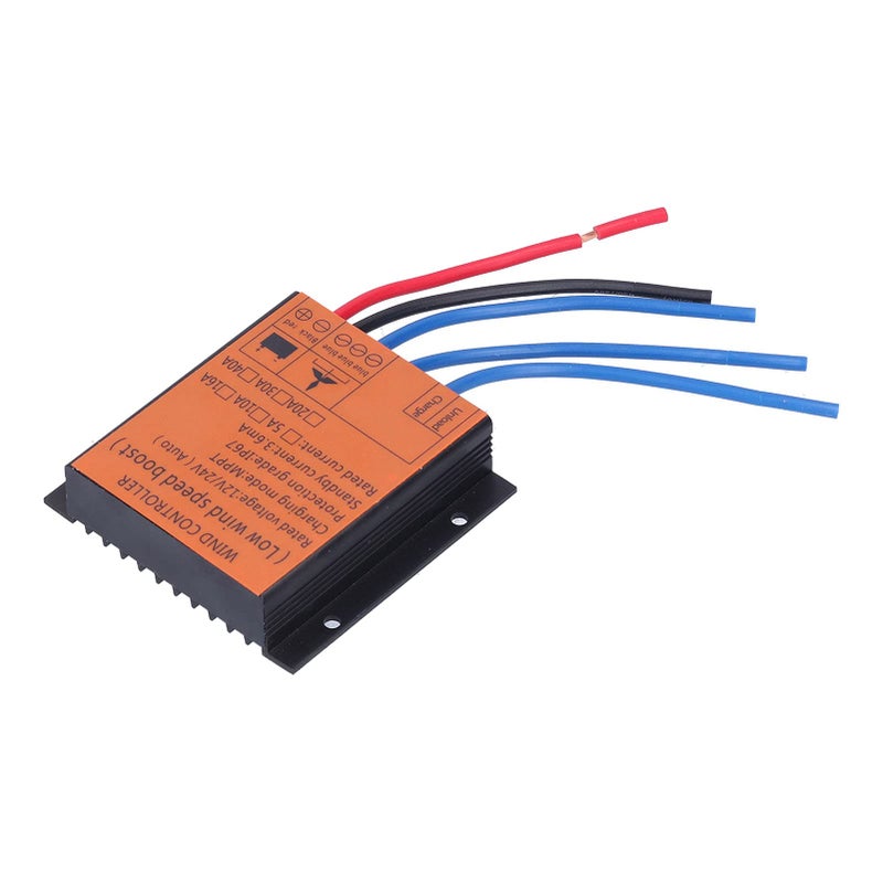 10A MPPT Wind Turbine Charge Controller 100W 400W 12V 24V Low Voltage Regulator With LED Light - Image 2
