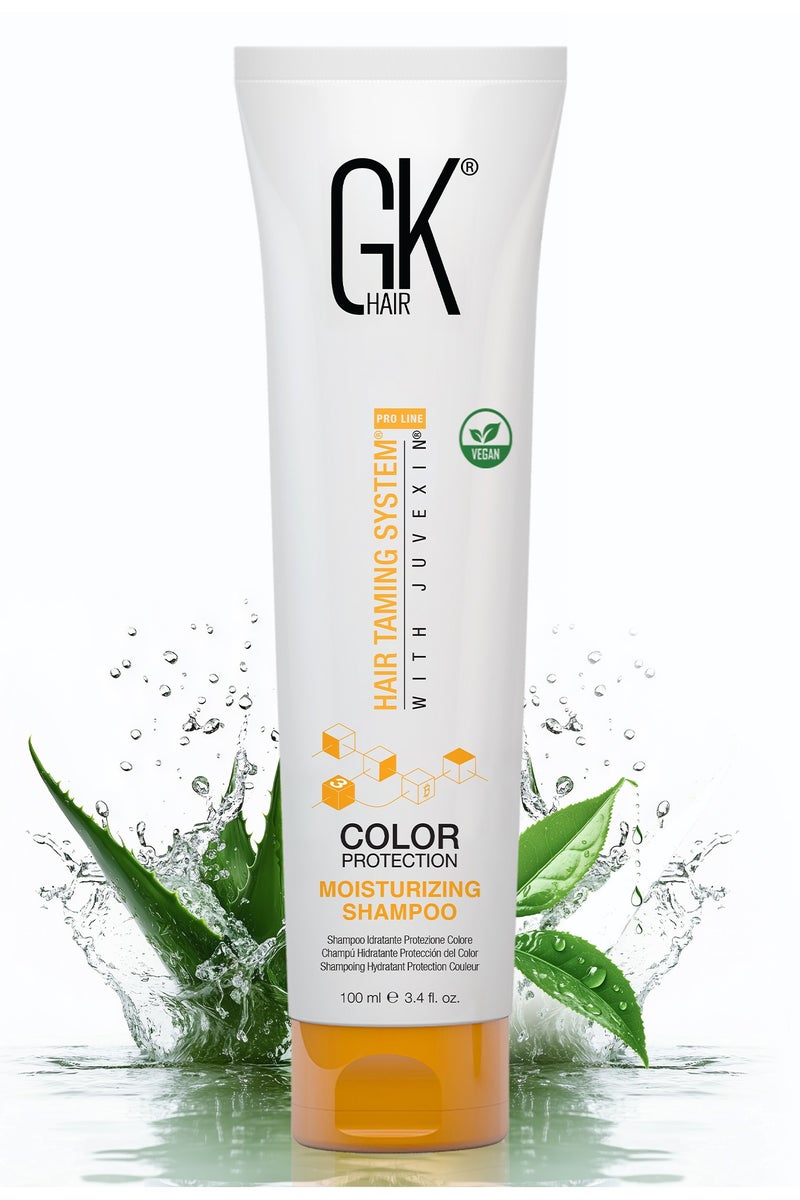 GK Hair Moisturizing Shampoo (3.4 Fl Oz/100ml) for Hydrating Color Protection Dry Damage Curly Frizzy Thinning Color Treated Hair Repair Organic Paraben Sulfate Free All Hair Types - Image 1