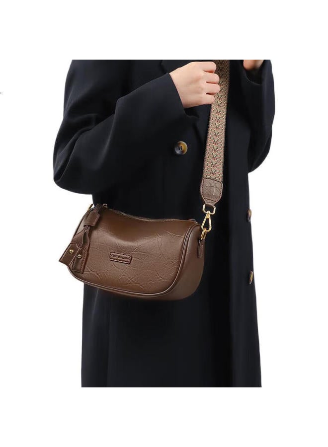 Viney Leather Handbag, Women'S Casual Crossbody Pillow Bag, Brand Shoulder Bag, Birthday Gift For Girlfriend, Qixi Valentine'S Day Present - Image 2