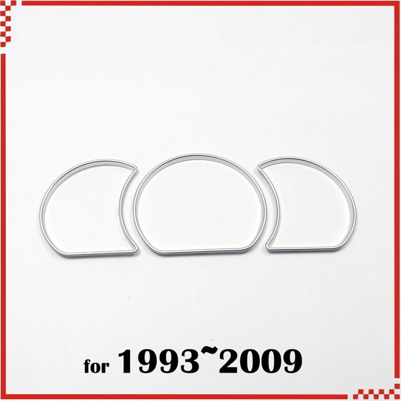 DEMULAX Silver Cluster Gauge Board Ring for Proton Wira - Image 3