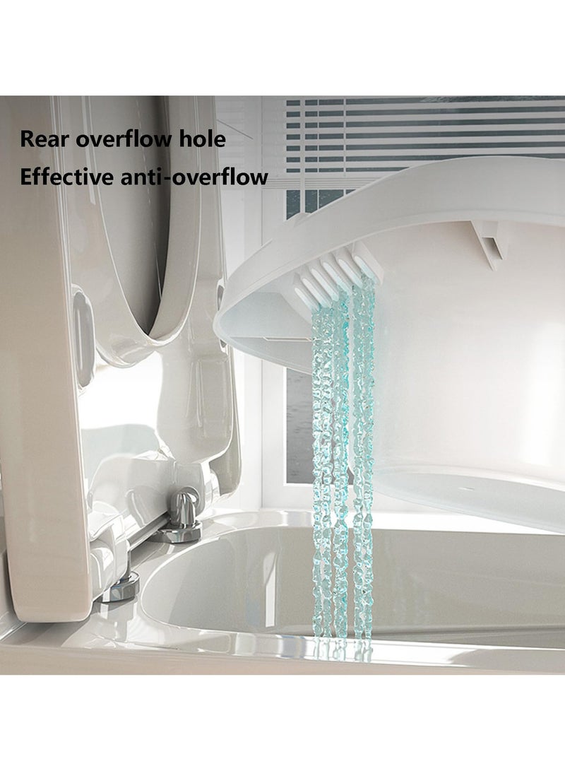 SYOSI Electric Sitz Bath for Toilet Seat Hemorrhoids Postpartum Care Bowl Sitz Baths Salts Tub for Women Men Sits Bath Soak Pan Bath Basin Portable Water Spray Style Relief of Anal Inflammation - Image 5