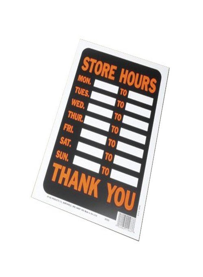 Hy-Ko Plastic Signs, 12” x 8.5”, Durable Long-Lasting Contrasting Posted Signs for Outdoor Use for Businesses, Property, Clear & Easy to Read Informational Display - Image 3