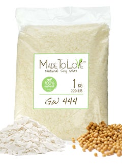 Made To Love Made To Love™ 444 Natural Soy Wax Natural Soy Wax Flakes for Candle Making and DIY Projects All-Natural Paraffin-Free Candle Making Supplies  - Image 1
