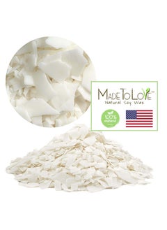 Made To Love Made To Love™ 444 Natural Soy Wax Natural Soy Wax Flakes for Candle Making and DIY Projects All-Natural Paraffin-Free Candle Making Supplies  - Image 2