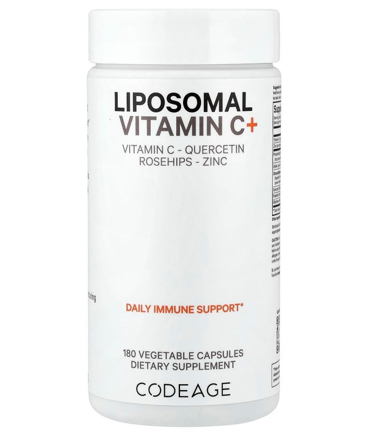 Codeage Liposomal Vitamin C+ 180 Vegetable Capsules