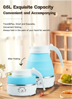 Portable Foldable Travel Electric Kettle, Household Electric  Kettle,