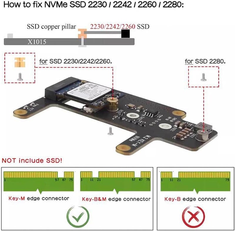 Veneer Color X1015 PCIe to NVMe Single Channel Solid State Disk Expansion Storage - Image 5