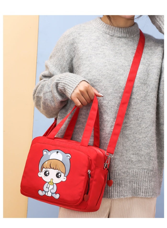 Mark Fairwhale New Lightweight And Large Capacity Casual Hand-Held Single Shoulder Mother And Baby Bag  - Image 2