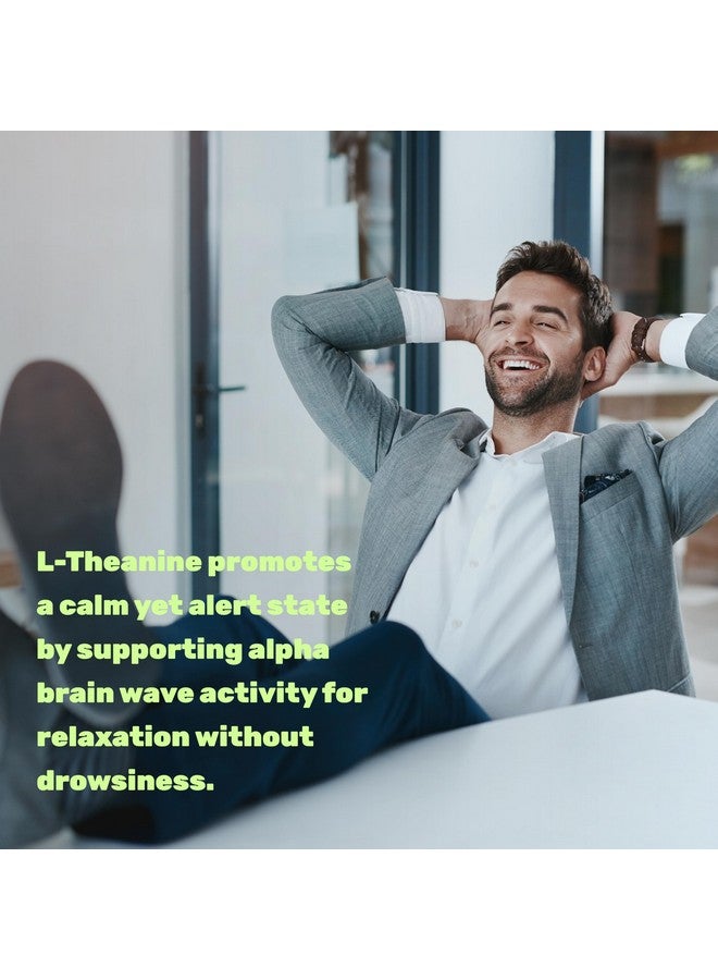 DEAL SUPPLEMENT L-Theanine 400mg, 400 Capsules - Extra Strength Theanine Supplement - Amino Acids for Focus & Relaxation Support - Non-GMO & Gluten Free - Image 4