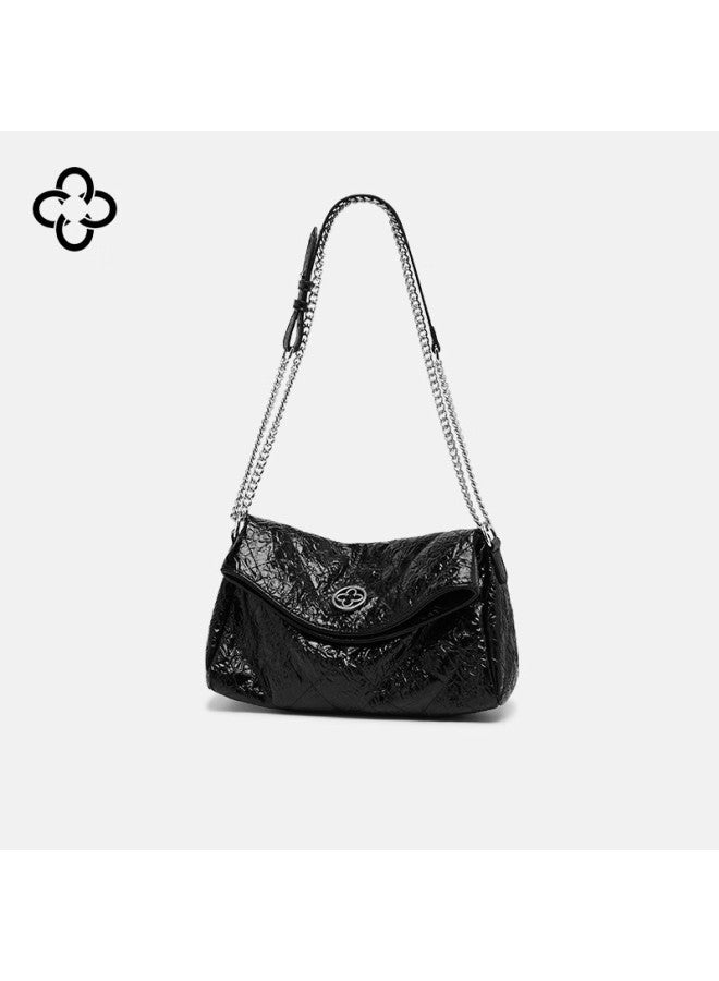 Cassile Women's Handbag, Shoulder Chain, Commuter, Underarm Cowhide, Crossbody, Practical, Birthday, 520 Gift, Present For Wife - Image 1
